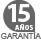 Garantía 15 años