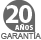 Garantía 20 años