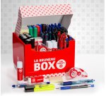 Box de 100 fournitures de bureau Bruneau