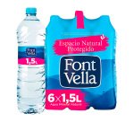 Agua mineral Font Vella - botella 1,5 L