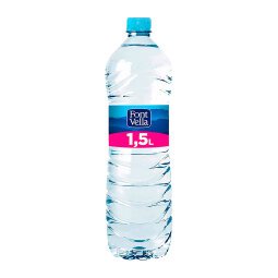 Agua mineral Font Vella - botella 1,5 L