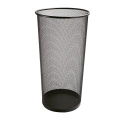 Paragüero metalico Q-connect rejilla negro 