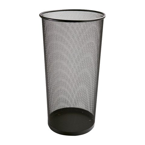 Paragüero metalico Q-connect rejilla negro