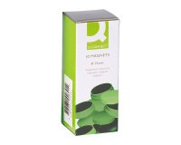 Imanes de sujeción verde Ø 20 mm - caja de 10