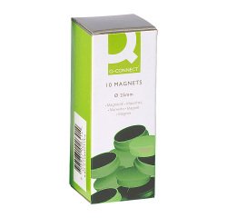 Imanes de sujeción verde Ø 20 mm - caja de 10