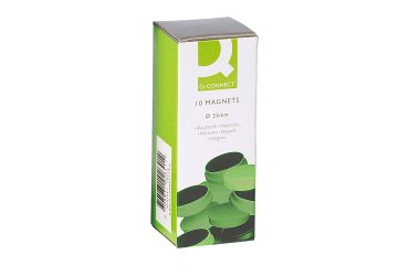 Imanes de sujeción verde Ø 20 mm - caja de 10