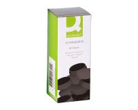 Imanes de sujeción negro Ø 25 mm - caja de 10