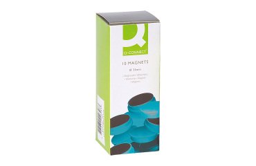 Imanes de sujeción azul Ø 35 mm - caja de 10