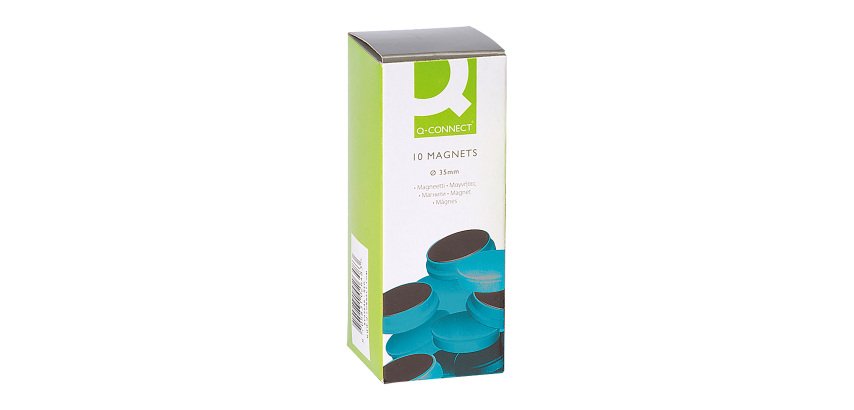 Imanes de sujeción azul Ø 35 mm - caja de 10