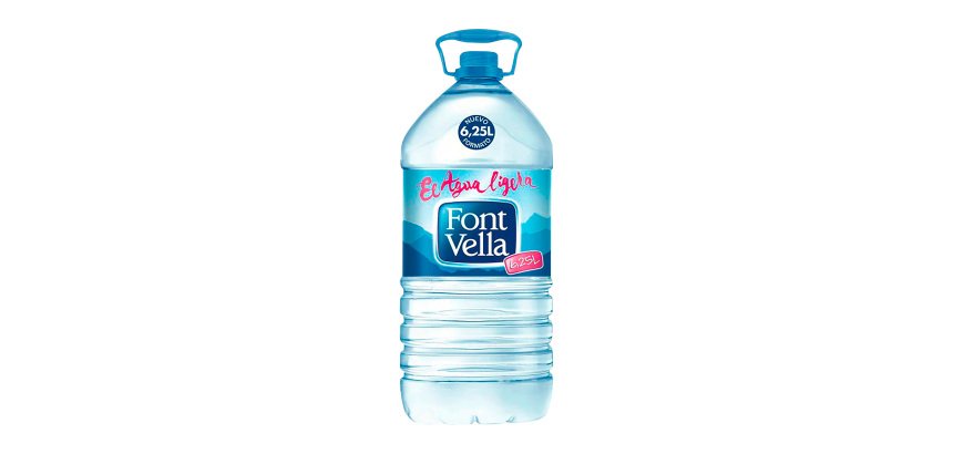 Agua mineral Font Vella - garrafa  6,25 L