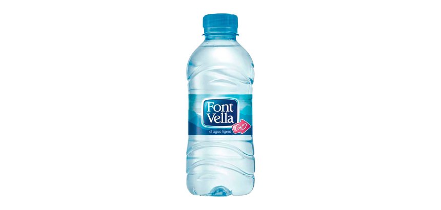 Agua mineral Font Vella - botella 33 cl
