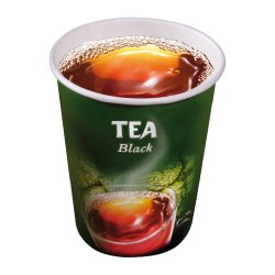 Vordosierte Tasse Papercup Relax - schwarzer Tee