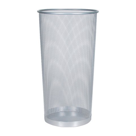 Paragüero metalico Q-connect rejilla plata