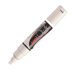 Marqueur craie liquide Uni-Ball Chalk pointe biseautée large 8 mm