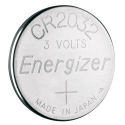 Blister van 2 lithium-batterijen Energizer CR2032