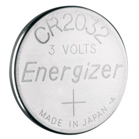 Energizer - Pack of 2 Lithium Button Cell Batteries CR2032 - 3 V