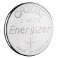Energizer - Pack of 2 Lithium Button Cell Batteries CR2032 - 3 V