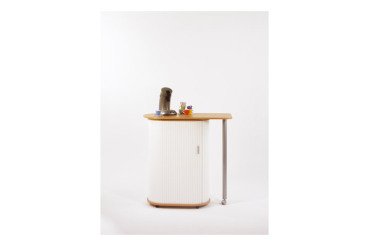 Furniture canteen shutter white - beech