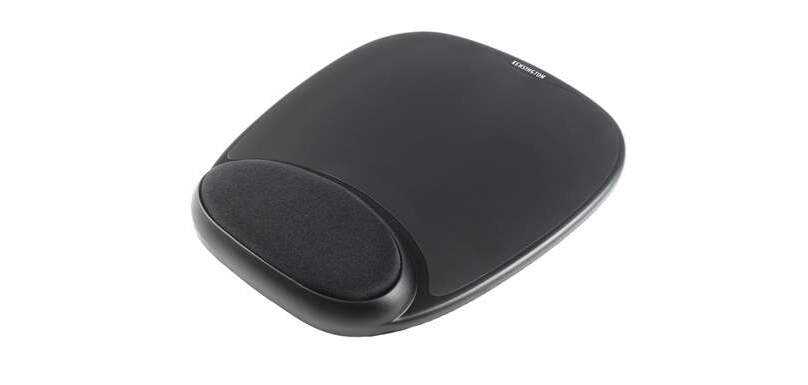 Tapis souris avec repose poignet gel noir