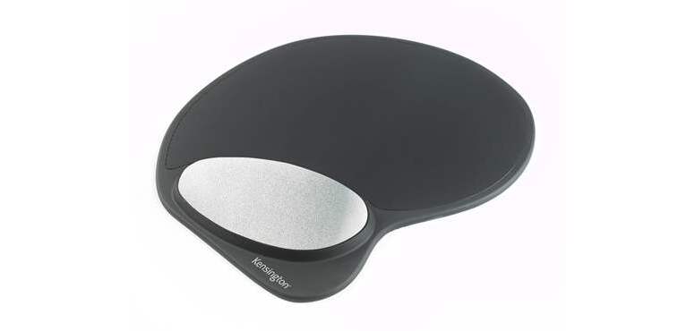 Tapis souris avec repose poignets gel à mémoire de forme