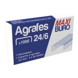 Boîte de 1000 agrafes 24/6 Maxiburo