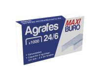 Boîte de 1000 agrafes 24/6 Maxiburo