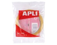 Cinta adhesiva transparente 12 x 66 Apli