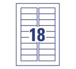 Etiquette magnétique jet d’encre 78 x 28 mm - Pochette de 90