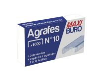 Box of 1000 staples n°10 Maxiburo