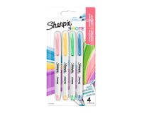Subrayador de texto Sharpie Snote - Blíster de 4 unidades