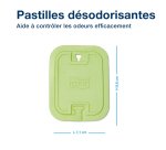 Désodorisant pastiles Tork citron - boîte de 20