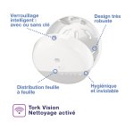 Distributeur papier toilette en rouleau Tork SmartOne®T8 Blanc