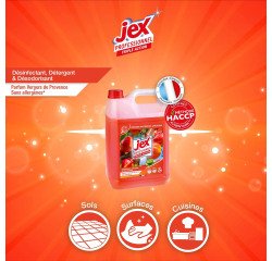 Nettoyant désinfectant Jex Express pêche - Bidon de 5 litres