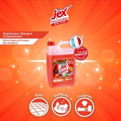 Nettoyant désinfectant Jex Express pêche - Bidon de 5 litres
