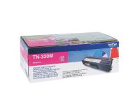 Brother TN-320 / TN320M Tóner original magenta de capacidad estándar (1500 páginas)