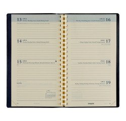 Agenda semainier Interplan Brepols 2026