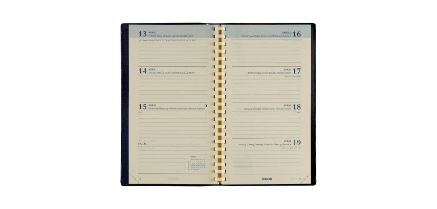 Agenda weekplanner Interplan Brepols 2027