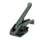 Tendeur-coupeur pour feuillard de cerclage plastique et textile