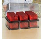 Boîte de rangement Avery pour 100 badges standards