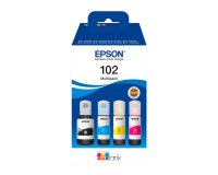 Pack 4 inktflesjes 102 Epson Ecotank