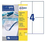 Etiquette adresse jet d'encre et laser Avery blanche