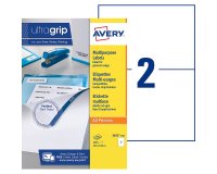 Etiquette adresse jet d'encre et laser 210 x 148 mm Avery 3655-100 blanche - Boîte de 200