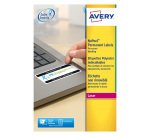Safety label laser 45,7 x 25,4 mm Avery L6145 - 20 white - sleeve of 800