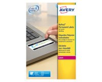 Etiquette de sécurité laser 45,7 x 25,4 mm Avery L6145-20 blanche - Pochette de 800