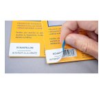 Etiqueta opaca cubriente láser 63,5 x 38,1 mm Avery blanca - Caja de 525