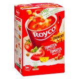 Soupe Royco tomates boulettes Crunchy - Big box boîte de 20 sachets