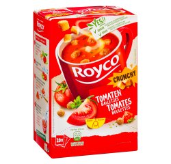 Royco Tomaten mit Suppenbällchen Crunchy - Box von 20 Beuteln