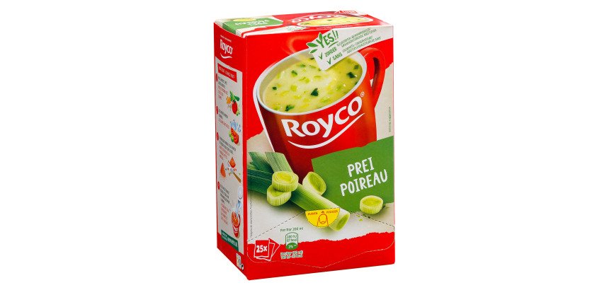 Soupe Royco Poireau - Boîte de 25 sachets