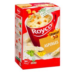 Royco Spargel Crunchy - Pack mit 20 Beuteln