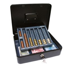 Cajón portamonedas con cerradura Wonday